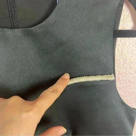 Tanya Taylor Mini Dress 2 Coquette Old Money Glam Audrey Hepburn Swiftie NYE - Picture 10 of 14